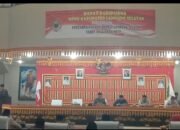 Bupati Lampung Selatan Sampaikan Laporan Keterangan Pertanggung Jawaban ( LKPJ ) APBD Tahun 2022