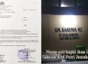 Oknum Polres Bitung Diduga Terlibat sebagai Penadah Kapal Ikan Berdokumen Palsu