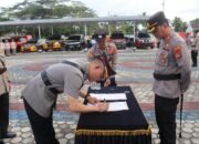 Serah Terima Jabatan (Sertijab) Kabag OPS Polres Lampung Selatan