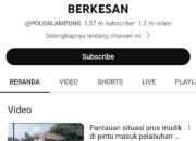 Masyarakat Bisa Buka Kanal YouTube Polda Lampung Mudik Aman Berkesan