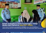 Rutan Kelas IIB Sukadana Kanwil Kemenkumham Membuka Layanan Tatap Muka