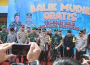 Kapolda Jateng Brangkatkan 500 Peserta Angkutan Balik Mudik Gratis Sinergitas TNI Polri di Banyumas