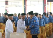 Pemkab Lampung Tengah Gelar Pengajian Akbar Dalam Rangka Halal Bihalal Idul Fitri 1444 H