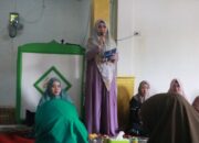 Wakil Ketua TP- PKK Lampura, Devriyana Marda Ardian Hadiri Pengajian Rutin Dimasjid Nurul Huda Abung Barat