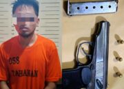 Miliki Satu Pucuk Senpira Pria ini Ditangkap Tekab 308 Polres Lampung Tengah