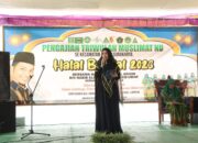 Devriyana Marda Ardian Hadiri Pengajian Triwulan Muslimat NU Dan Halal Bihalal Di Desa Bumiraharja Abung Surakarta