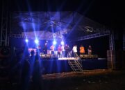 Polres Tulang Bawang Bubarkan Acara Hajatan Yang Menyajikan Orgen Tunggal dan Lampaui Batas Izin