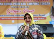Bunda PAUD Lamteng Mardiana Musa Ahmad Hadiri dan Buka Resmi Acara Lomba Dengan Tema Mewarnai Indonesia Karya Anak Bangsa