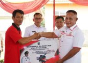 Bupati Lamsel Nanang Ermanto Serahkan Bantuan Cultivator, Pelatihan Tematik Trichokompos
