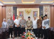 Kapolda Lampung Terima Silahturahmi Pondok Pesantren Salafiyah