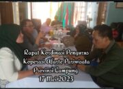 Rakor Koperasi AJS Provinsi Lampung, Farina: Peran Penting Masyarakat Dalam Membangun Ekonomi Creative