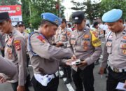 Tingkatkan Disiplin Anggota, Propam Polresta Bandar Lampung Lakukan Gaktiblin