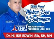 DR Hi Ike Edwin SH MH Maju Jadi Caleg DPR RI Dapil Lampung 1 Dari Partai Demokrat