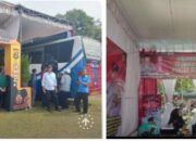 Stand Pelayanan SIM Kelilingi Polres Lamsel Event Ketapang Fair 2023 Dipadati Pengunjung