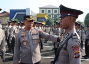 Kapolresta Bandar Lampung Pimpin Apel Pembukaan Latja Siswa Diktuk Bintara Polri T.A.2023