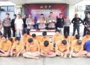 Operasi Sikat Krakatau 2023, Polres Lampung Timur ‘Sikat’ 27 Tersangka