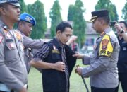 Kapolres Lampung Utara Pimpin Apel Bersama Polisi RW dan Mitra Polisi RW