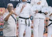 Membanggakan Personil Polres Lampung Tengah Raih Medali Perak Di Kejurwil Judo 2023