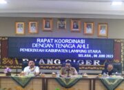 Asisten lll Sofyan, SP, MM, Wakili Bupati Lampura Gelar Rakor Bersama Tujuh Tenaga Ahli, Langkah “Strategis Guna Percepatan Pembangunan”