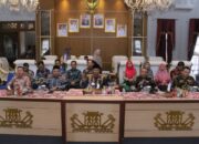 Pengawasan Intern Tahun 2023, Bupati Budi Utomo Ikuti Rakornas Bersama BPKP Secara Virtual
