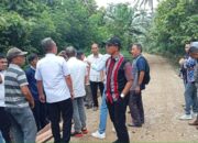 Komisi III DPRD Pesawaran Sidak Rabat Beton Dusun Cangkuang, Minta Rekanan Pebaiki Sesuai Harapan Masyarakat
