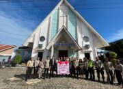 Peringati Hari Bhayangkara ke 77, Jajaran Polres Lampung Utara Gelar Bhakti Sosial
