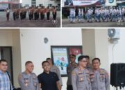 Sambut Hari Bhayangkara ke-77 Polres Lamsel Gelar Lomba PBB Diikuti 22 Regu Tingkat SMP ,SMA