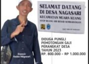 Viral Diduga Oknum Kepala Desa Nagasari Kec. Muara Kuang Lakukan Pungli