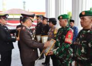 Penuh Khidmat, Kapolresta Bandar Lampung Pimpin Upacara Hari Bhayangkara Ke 77