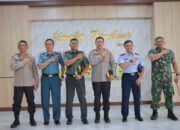 Wujud Sinegritas TNI-Polri, Danrem, Danlanal, Danlanud dan Danbrigif Lampung Berikan Kejutan di Hari Bhayangkara Ke 77
