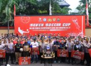 Wujudkan Pemilu Damai 2024, Polri Bersama Wartawan Gelar Bhayangkara Presisi Seven Soccer Cup