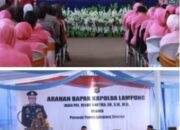 Polres Lamsel Terima Kunjungan Kapolda Lampung Irjenpol Helmi Santika dan Ibu PD Bhayangkari