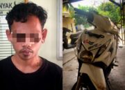 Nekat Bawa Kabur Sepeda Motor Bosnya, Pria ini Ditangkap Polsek Seputih Banyak
