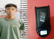Pemuda Pengangguran Asal Kagungan Rahayu Ditangkap Satresnarkoba Polres Tulang Bawang