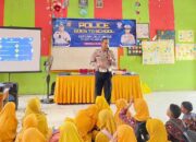 Sat Lantas Polres Tulang Bawang Gelar Police Goes To School, Iptu Glend: Pesertanya 210 Pelajar SD