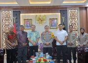 Kapolda Lampung Irjen Pol Helmy Santika Terima Audiensi BPN Provinsi Lampung