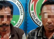 Konsumsi Sabu, Dua Pria Paruh Baya Diamankan Sat Reserse Narkoba Polres Lampung Tengah