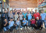 Jalin Sinergitas dan Silahturahmi, Kabid Humas Polda Lampung Ngopi Bareng Bersama Insan Pers