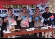 Kurun Waktu Sebulan Terakhir, Jajaran Polres Lampung Tengah Berhasil Amankan 32 Pelaku Tindak Pidana dari 40 Laporan Polisi