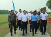 Polda Lampung Bersama Unsur TNI, Olahraga Bersama Guna Meningkatkan Sinergitas