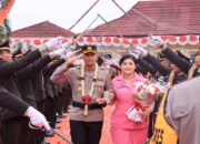Farewell And Wellcome Parade Iringi Pisah Sambut Kapolres Lampung Utara