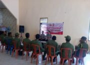 Polres Way Kanan Jum’at Curhat Bersama Linmas di Kampung Sangkaran Bhakti