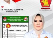 Srikandi Gerindra asal Pubian, Erma Yusneli, SE Dengan Mengusung Semangat Kebersamaan Tampil Sebagai Kandidat Legislator Kabupaten Lampung Selatan pada Pemilu 2024