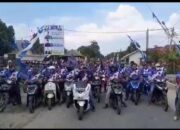 KPU Lampung Tengah Apresiasi Pawai Kirab Pemilu 2024 oleh PPK Kecamatan Anak Tuha Diikuti Ratusan Peserta Kader Partai