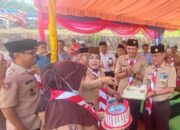 Peringatan Hari Pramuka Ke 62, Tingkat Kwarran Gunung labuhan Tahun 2023, di Hadiri Wakil Bupati Way Kanan