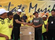Bupati Lamteng Musa Ahmad Lepas Peserta Jalan Sehat Acara Pemberdayaan Olahraga Rekreasi