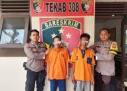Curi Sepeda Motor dan Tabung Gas, Dua Pria Asal Sukoharjo Ditangkap Polisi