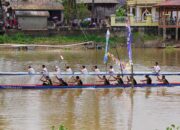 Meriahkan Peringatan HUT RI ke-78 dan Lestarikan Budaya, Dispora OKI Gelar Lomba Bidar Mini