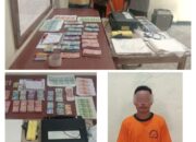 Polisi Amankan Pelaku Pencetak Uang Palsu Rp 88 Juta Siap Edar di Lampung Tengah