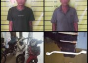 Polsek Lambu Kibang Gulung Dua Pelaku Curanmor antar Kabupaten.